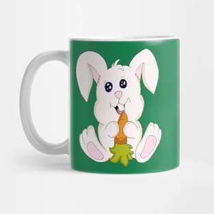 Cute Bunny With Carrot Mug